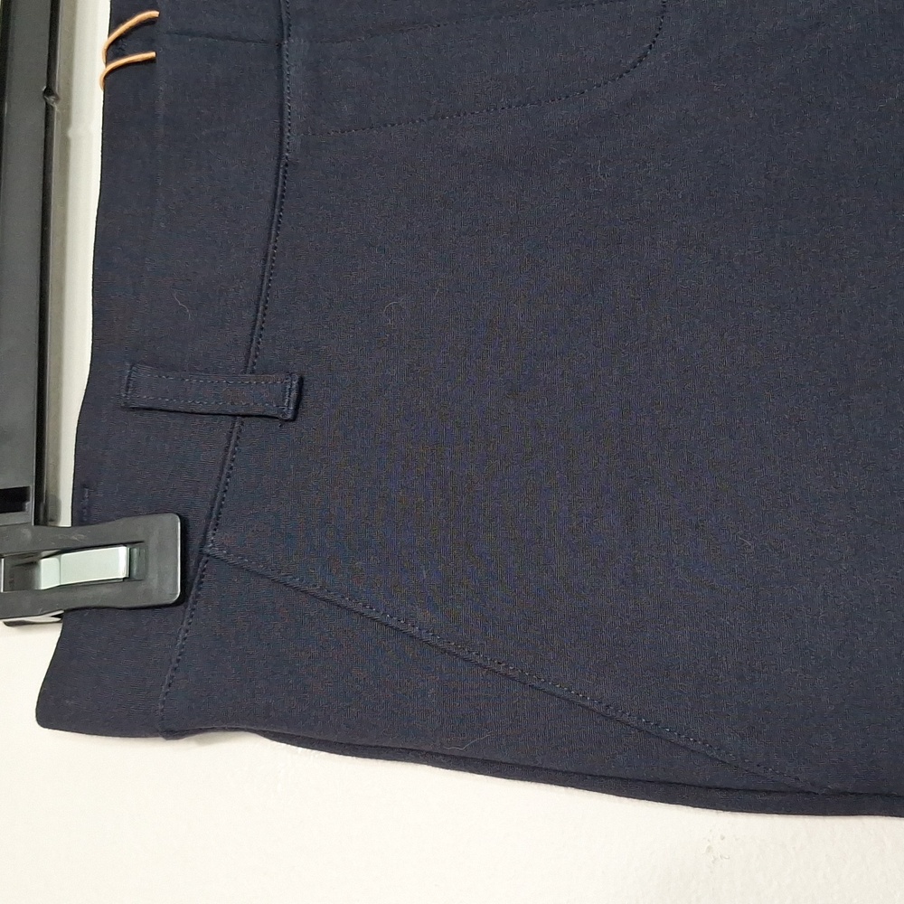 Quince Wide Leg Pants Blue Tall - Picture 4 of 10